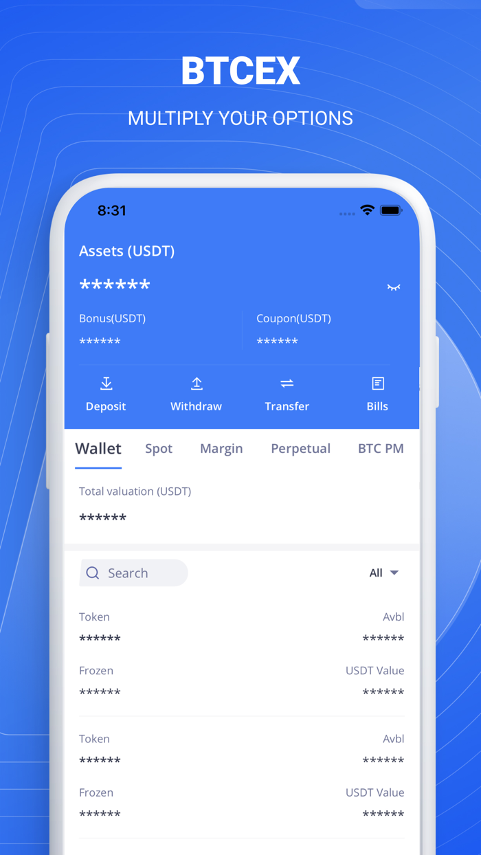 BTCEX Giao dịch BTC và Crypto