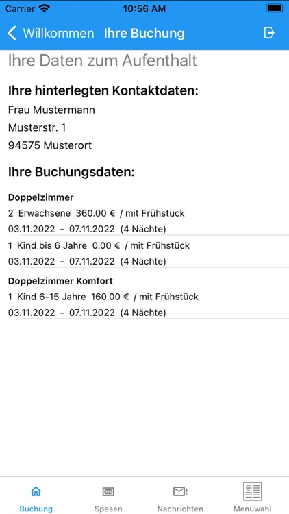 myAccomodation Gäste App