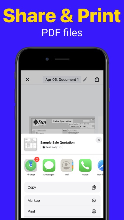 PDF Scanner, PDF Editor App screenshot-5