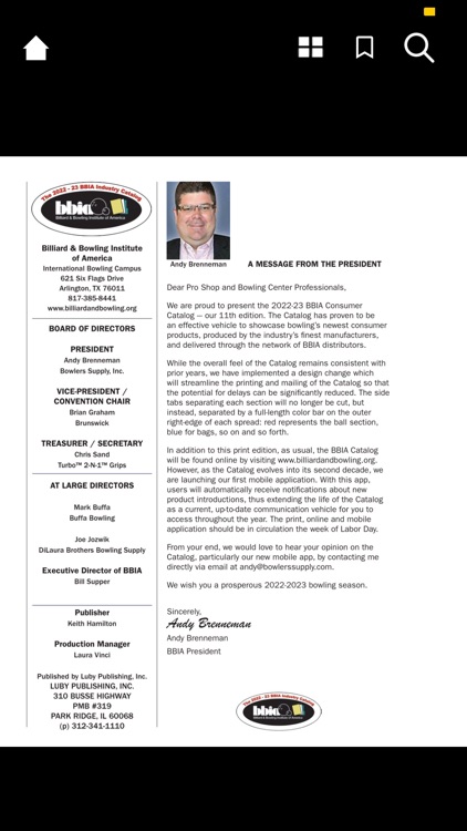 BBIA CONSUMER BOWLING CATALOG screenshot-3