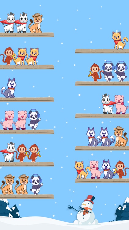 Animal Sort Puzzle - Pet Sort screenshot-5