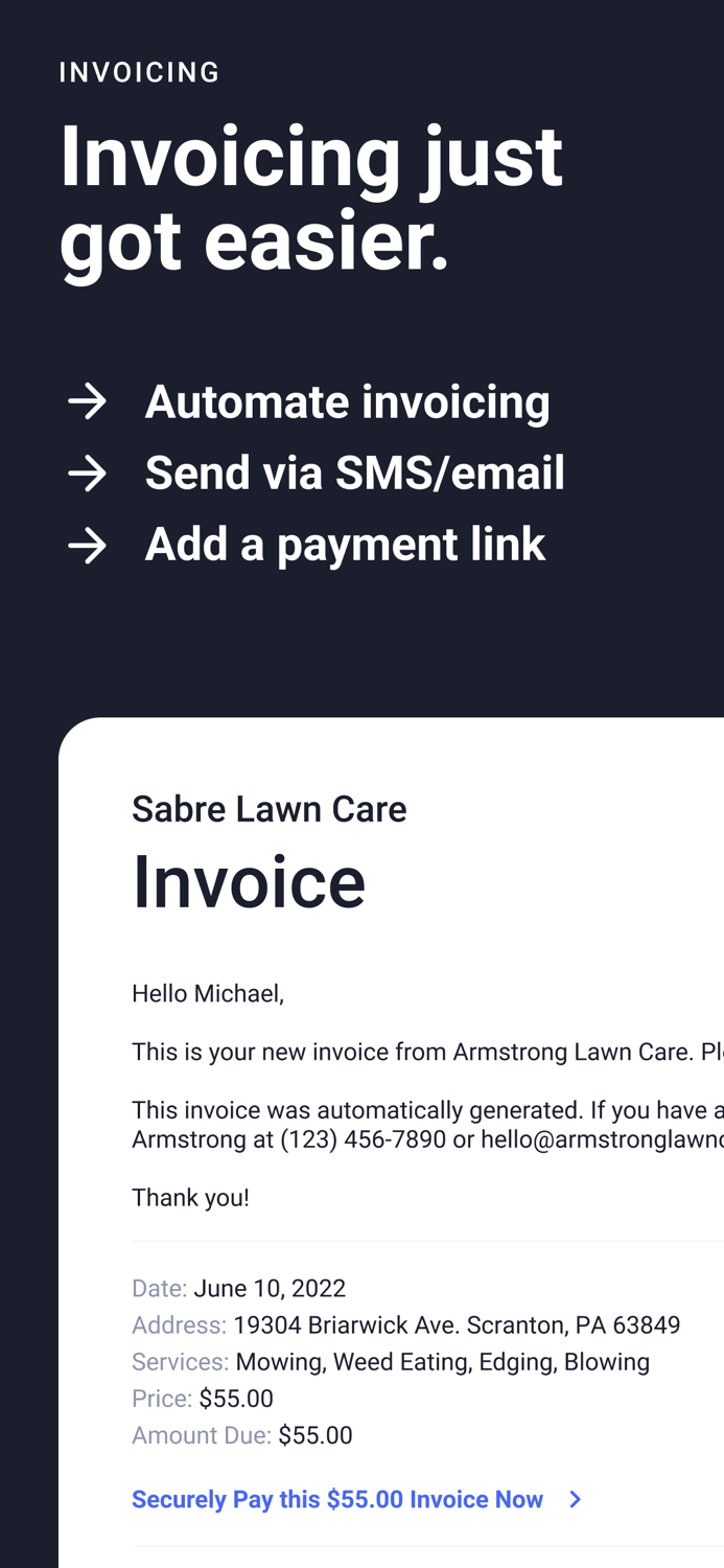 Check Lawn Care Management