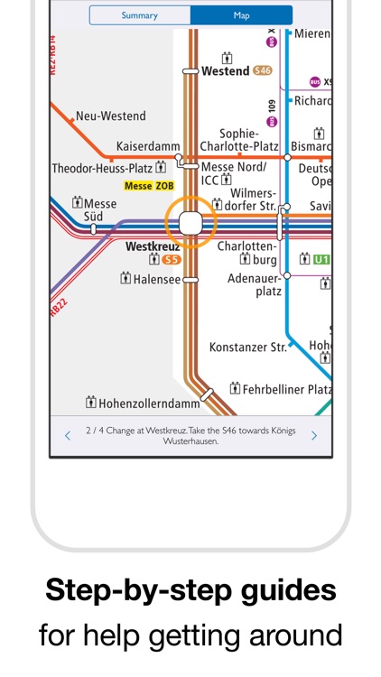 Berlin Subway BVG U&S-Bahn map