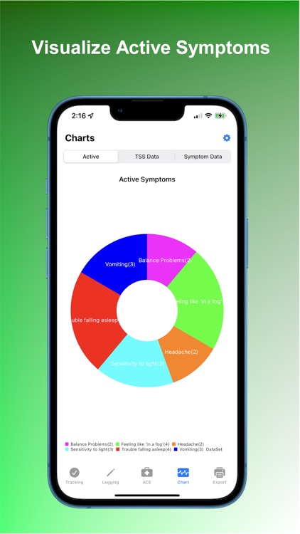 ClockConcussion: Log Symptoms screenshot-3