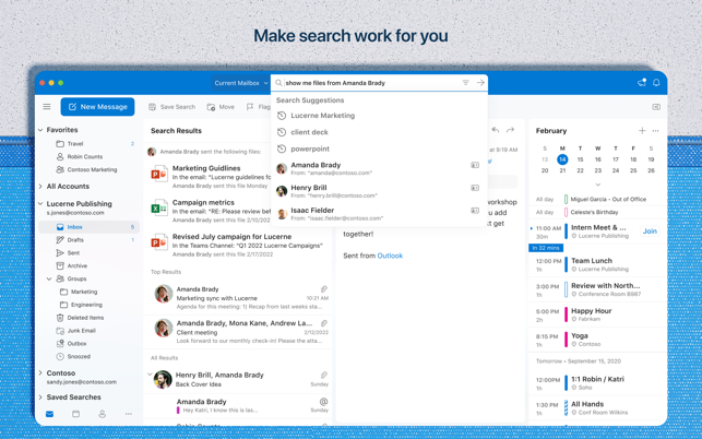 ‎Microsoft Outlook Screenshot