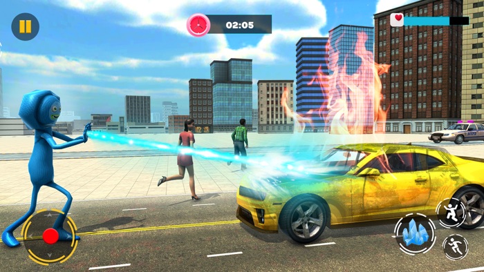 Stickman Puppet Rope Hero Game