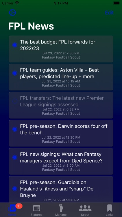 FPL Fantasy Football Manager screenshot-6