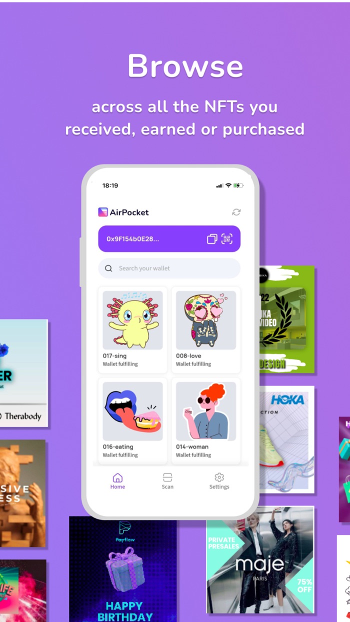 AirPocket - Simple NFT wallet