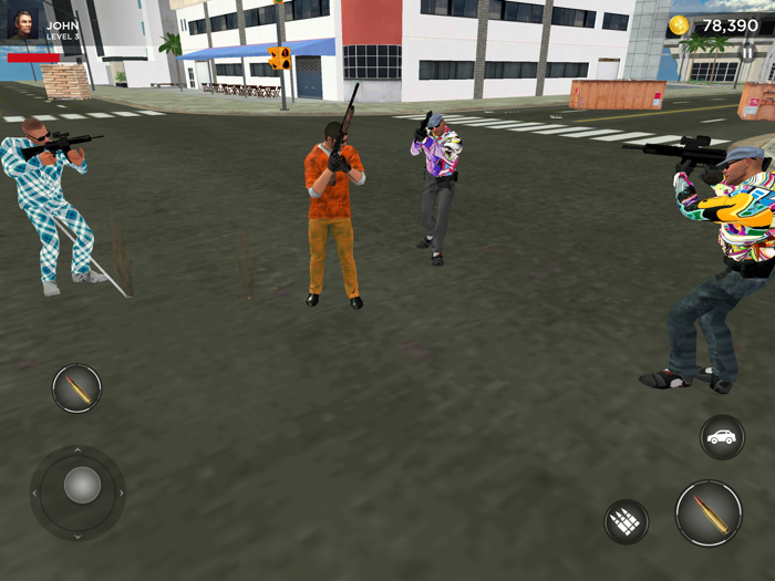 Mafia Shooting Police Game