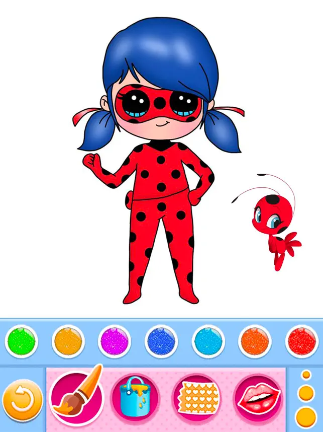 Imágen 1 LadyBug Coloring Book iphone
