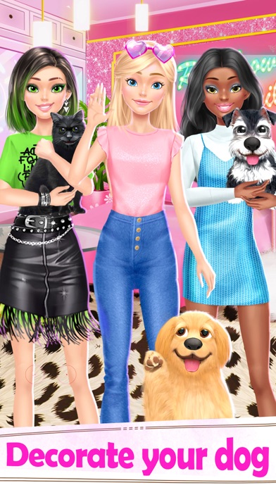 Princess Pet Salon Makeup Game screenshot 1