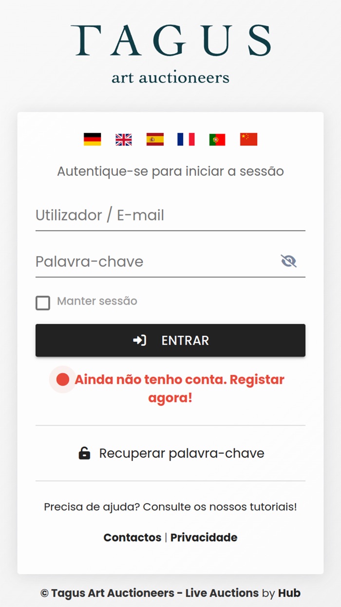 Tagus Art Auctioneers