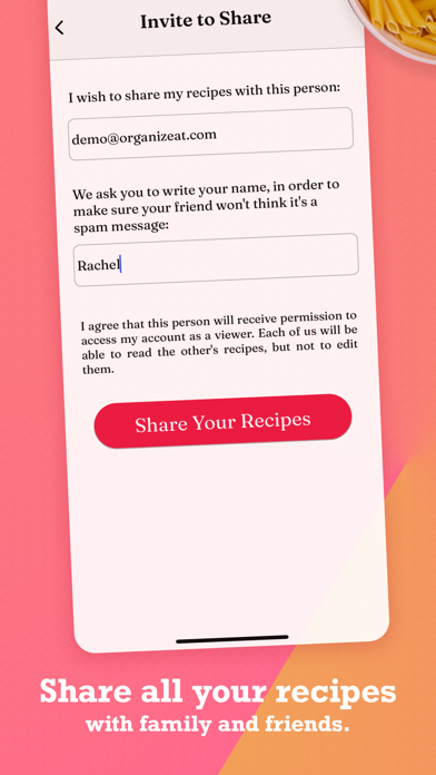 Recipe Keeper Box & Cookbook Screenshot