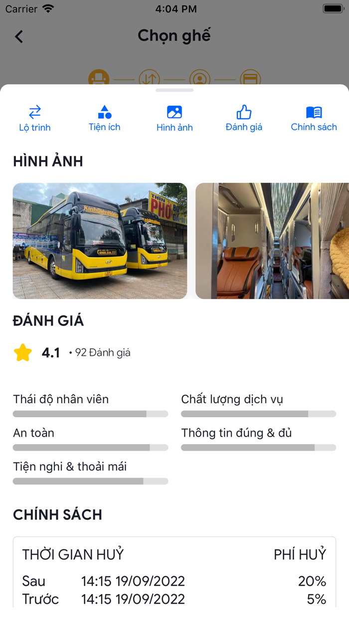 Xe Khách Kính Diên Hồng