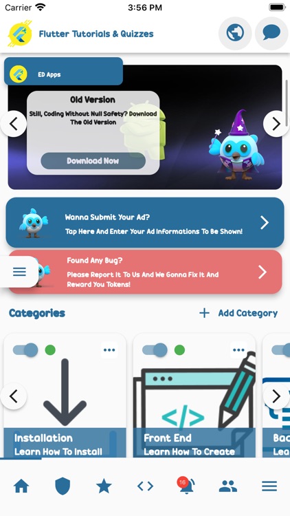 Flutter Tutorials And Quizzes