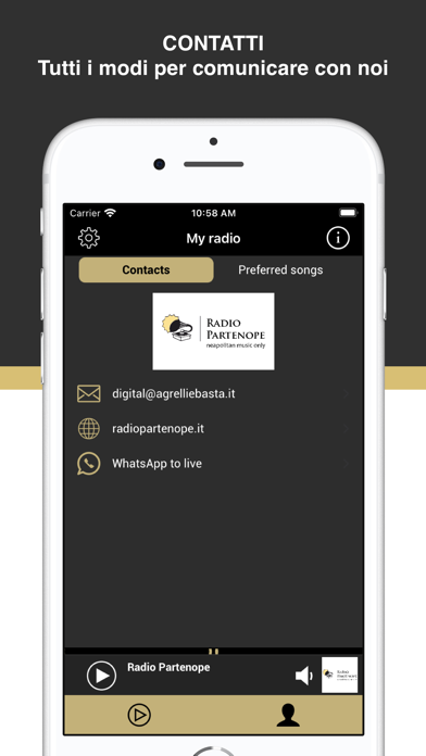 Radio Partenope screenshot 3