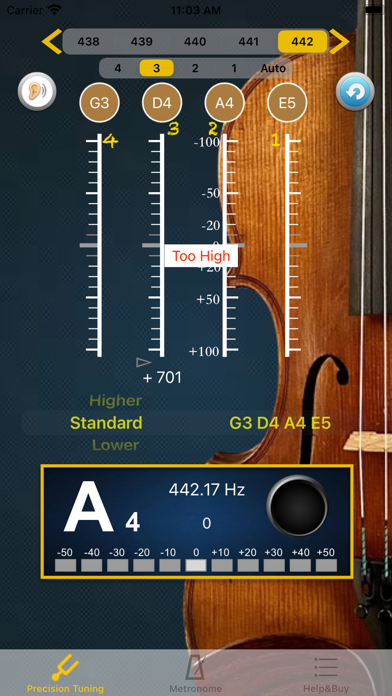 ViolinTuner - Tuner for Violin screenshot 3