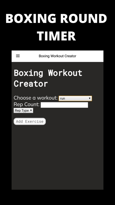 Boxing Round Timer App screenshot 4