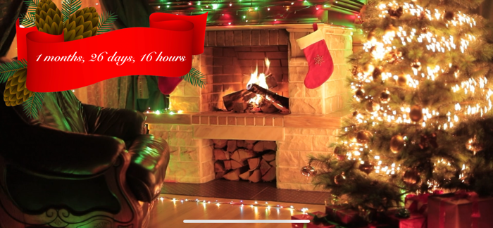 Yule Log - Christmas Fireplace