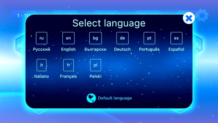 Tangram 3D space zen puzzle