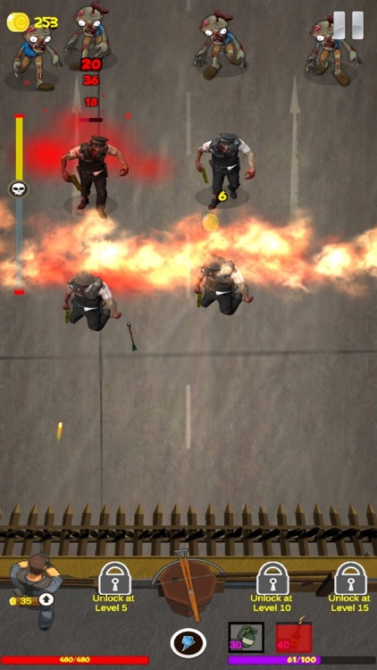 Zombie War - City Defense Game screenshot-7