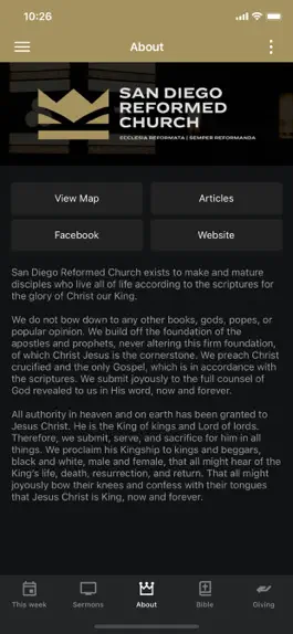 Game screenshot San Diego Reformed Church hack