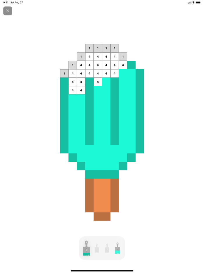 Digit Paint Color by Number