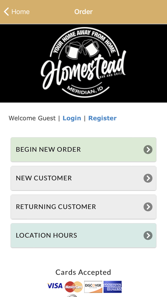 Homestead Bar  Grill