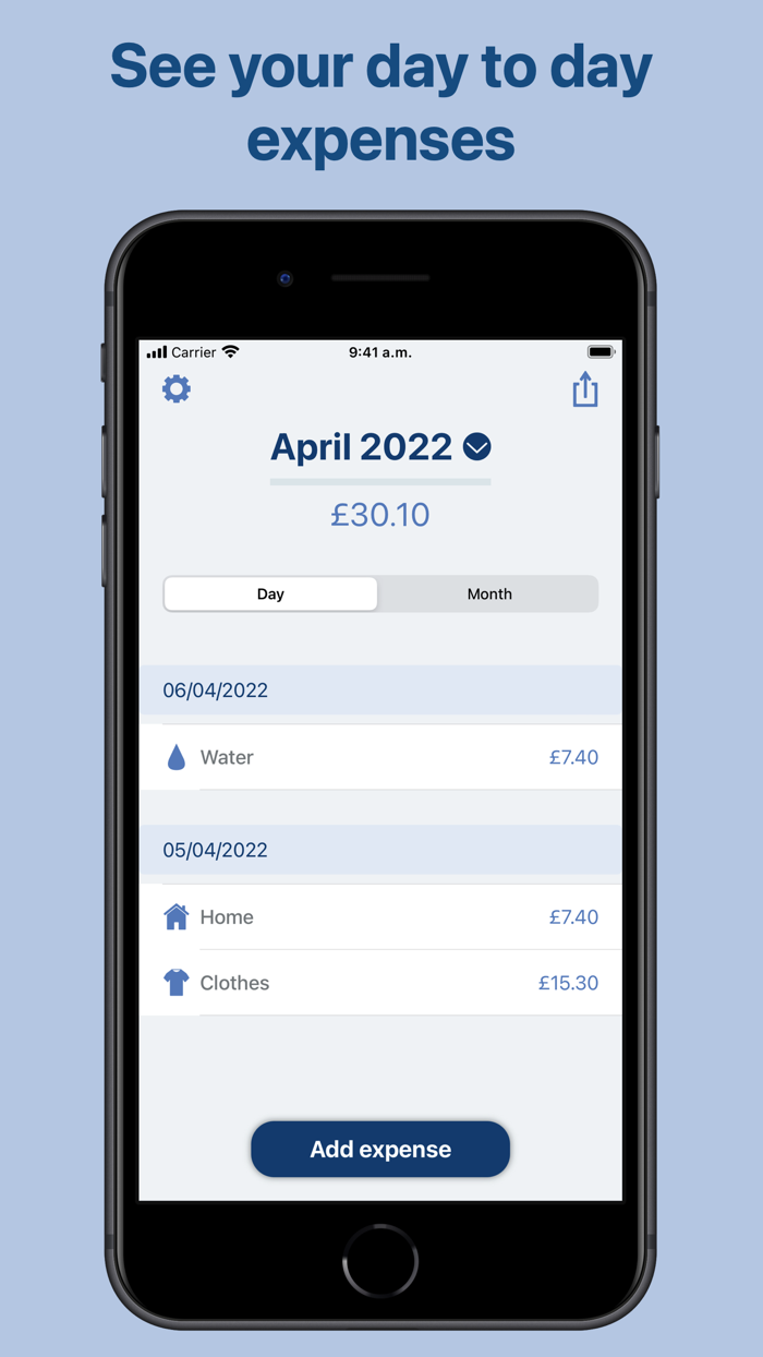 Quick Expense · Simple Budget