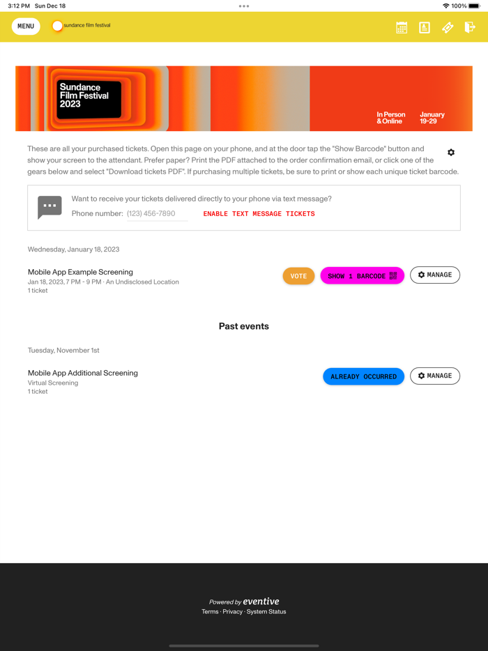 Sundance Film Festival 2023