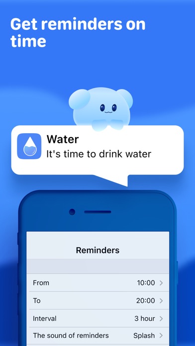 Water Tracker: Drink Reminder screenshot 2