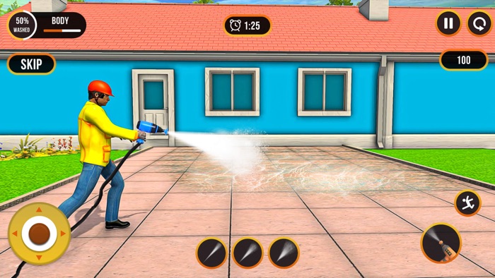 Power Wash Water Gun Games 3D