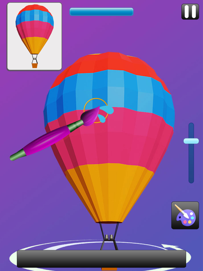 Color Canvas Happy 3d Game