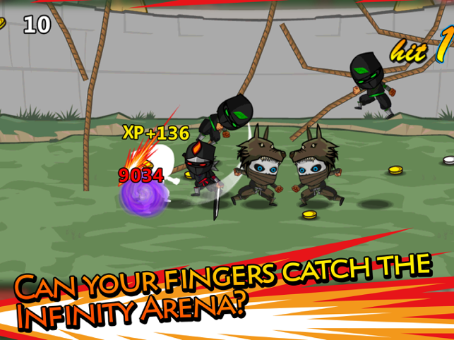 ‎Ninjas Infinity Screenshot