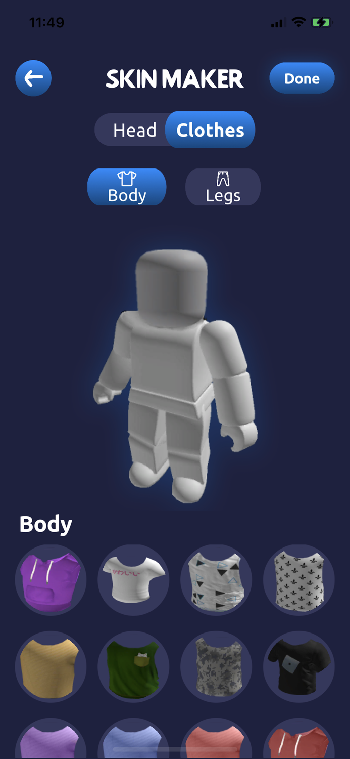 Skin Editor Studio for Roblox