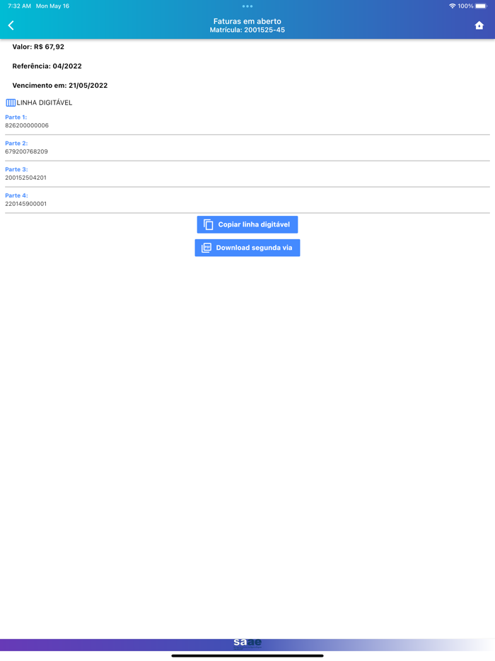 SAAE Jacarei - Agencia virtual