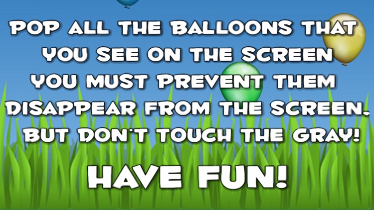 Tap The Balloons