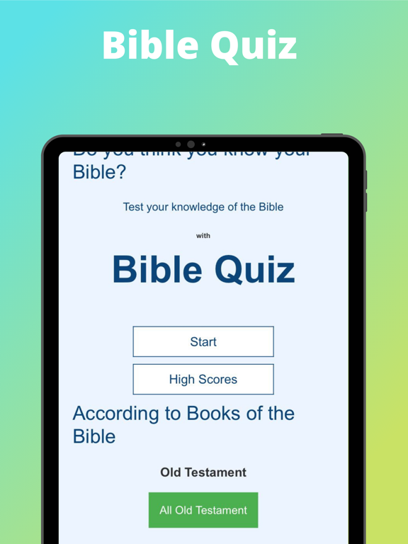 Bible Trivia Game App screenshot 3