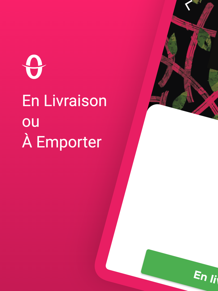 Onyxia Delivery pour livreurs