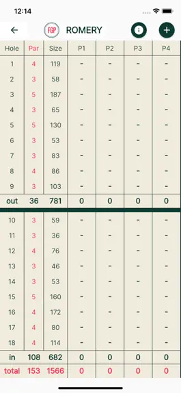 Game screenshot FootGolf Parc apk