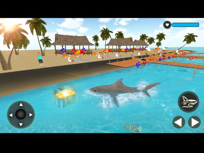Hungry Shark Attack Simulator