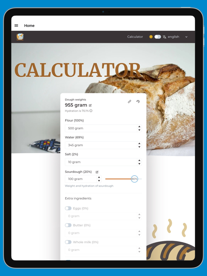 Bread Calculator