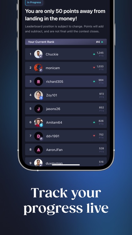 HOFr - Daily Fantasy Sports screenshot-3