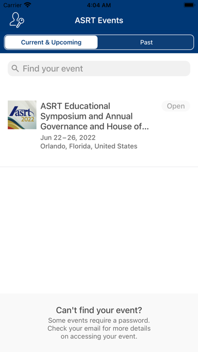 ASRT Conferences screenshot 2