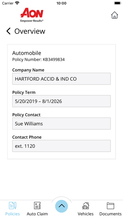 Aon Direct Personal Insurance screenshot 4