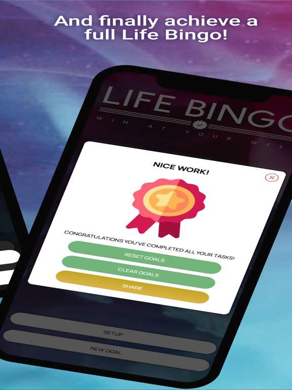 Life Bingo Complete Your Goals Life Bingo Complete Your Goals
