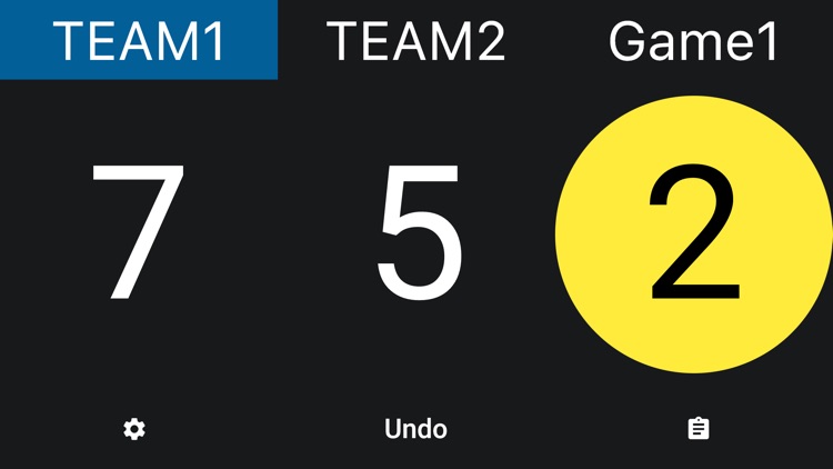 Simple Pickleball Scoreboard