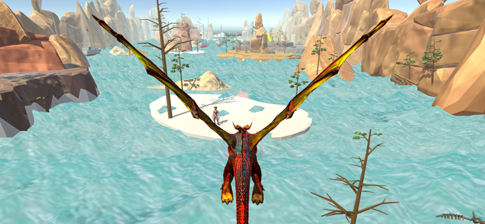 Fire Flying Dragon simulator