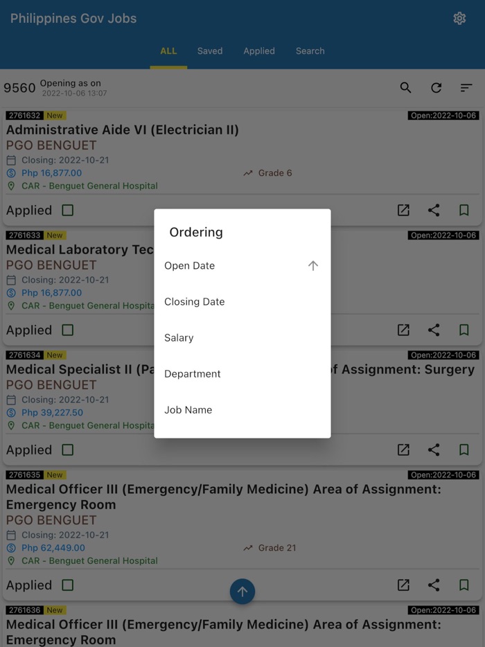 Philippines Gov Jobs