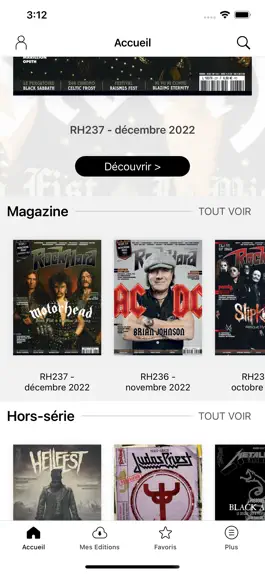 Game screenshot Rock Hard France Mag apk